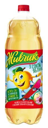 Zhyvchyk Apfel, 1 L, Obolon