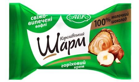 Цукерки "Королівський шарм" з горіховою начинкою