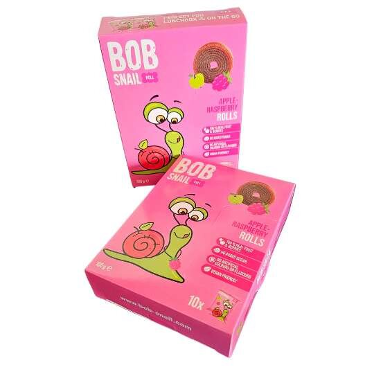 Frucht-Rollen "Apfel-Himbeere", Bob Snail, 100 g