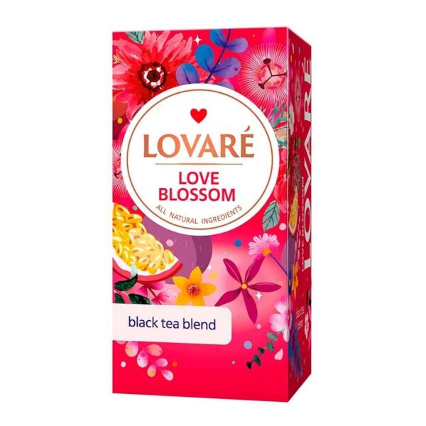 Чай чорний "Love Blossom" у пакетиках, 24 x 2 г
