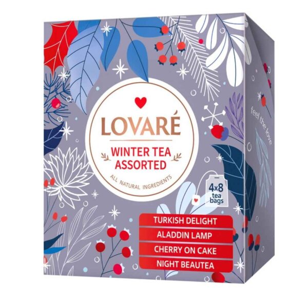 Wintertee-Kollektion "Winter tea Assorted" silver edition