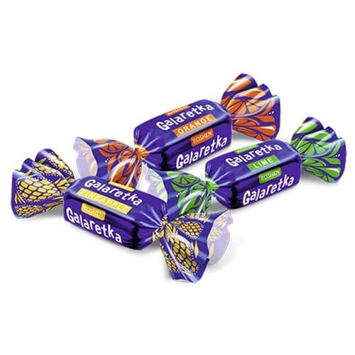 Gelee in Schokolade "Galaretka", Roshen, lose
