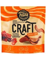 Wellige getrocknete Roggen-Weizen-Brotchips „Flint...