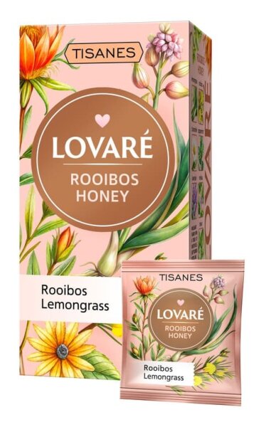 Kräutertee "Rooibos Honey" (Beutel)