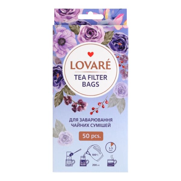 Фільтр-пакети для заварювання чайних сумішей
