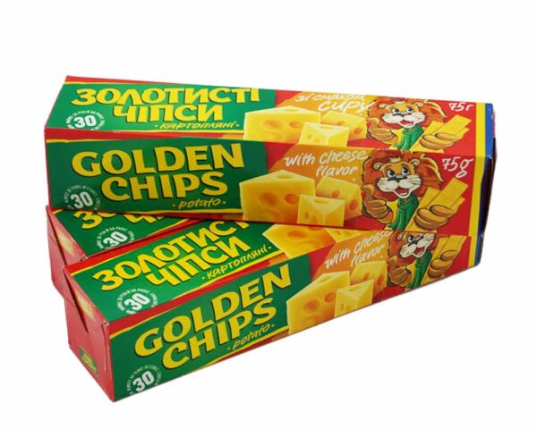 Lange Kartoffelchips, Käse, 100g