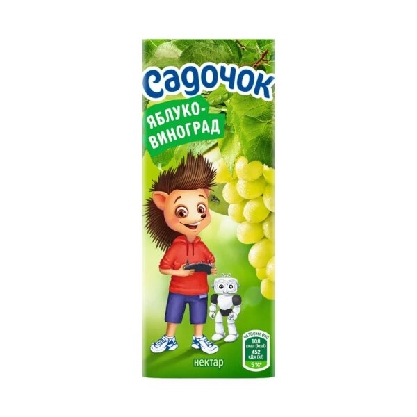 Нектар яблуко-виноград, 200мл