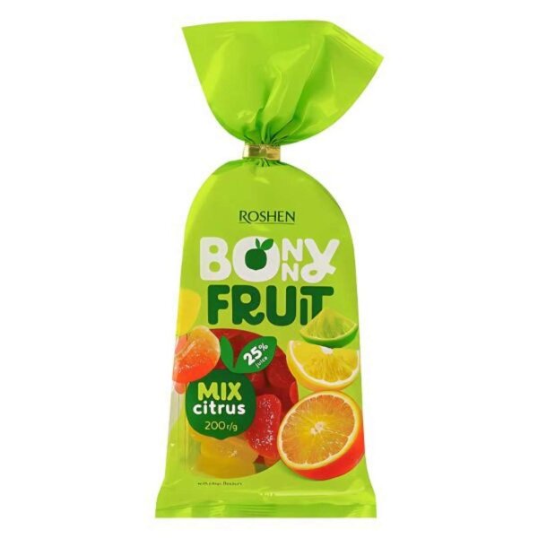 Желе Roshen Bonny Fruit Цитрусовий мікс