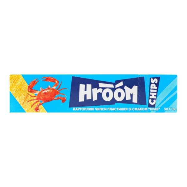 Chips Hroom mit Krabbengeschmack, 50 g