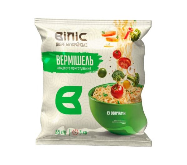 Instantnudelm mit Gemüsegeschmack, Villis, 65 g