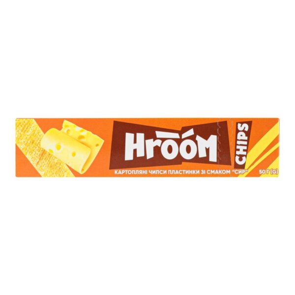 Chips Hroom mit Käsegeschmack, 50 g