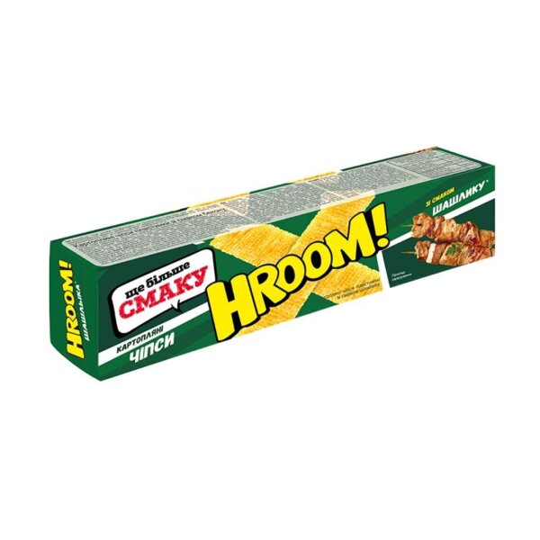 Chips Hroom mit Schaschlykgeschmack, 50 g