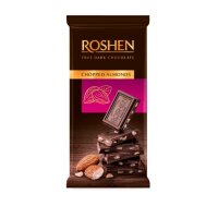 Dunkle Schokolade mit gesalzenen Mandeln, Roshen, 85g