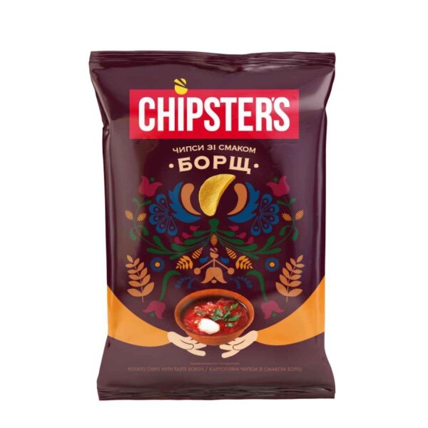 Chipster’s Kartoffelchips „Borschtsch“, 100g