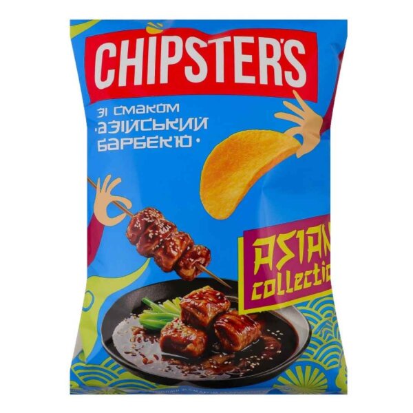 Chipster’s Kartoffelchips „Asian Barbecue“, 100g